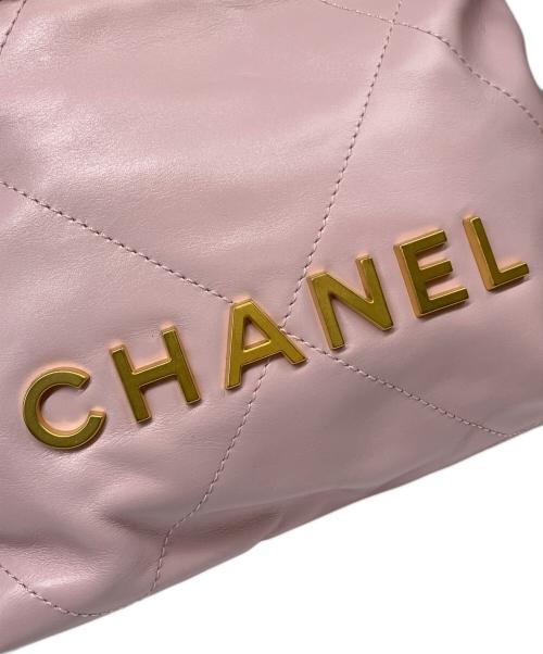 CHANEL（シャネル）CHANEL (シャネル) CHANEL22 ミニ 2WAYバッグ ピンク サイズ:22/miniの古着・服飾アイテム