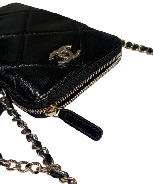 CHANEL（シャネル）CHANEL (シャネル) フォンケース ブラックの古着・服飾アイテム