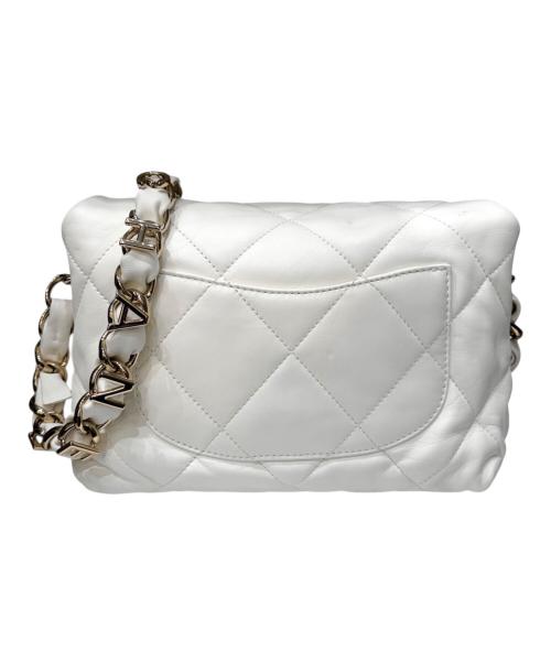 CHANEL（シャネル）CHANEL (シャネル) ショルダーバッグ/シャネル19/ラムスキン ホワイトの古着・服飾アイテム