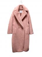 MaxMaraマックスマーラ）の古着「テディベアコート」｜ピンク