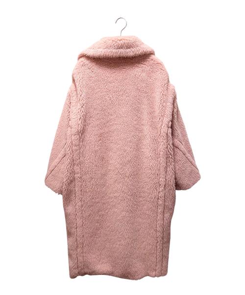 MaxMara（マックスマーラ）MaxMara (マックスマーラ) テディベアコート ピンク サイズ:Sの古着・服飾アイテム