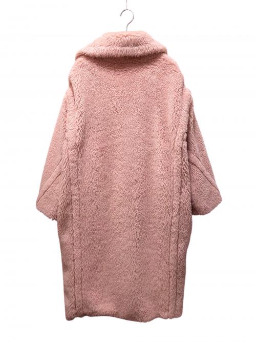 MaxMara（マックスマーラ）MaxMara (マックスマーラ) テディベアコート ピンク サイズ:Sの古着・服飾アイテム