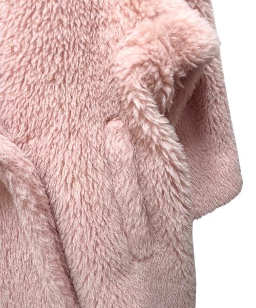 MaxMara（マックスマーラ）MaxMara (マックスマーラ) テディベアコート ピンク サイズ:Sの古着・服飾アイテム