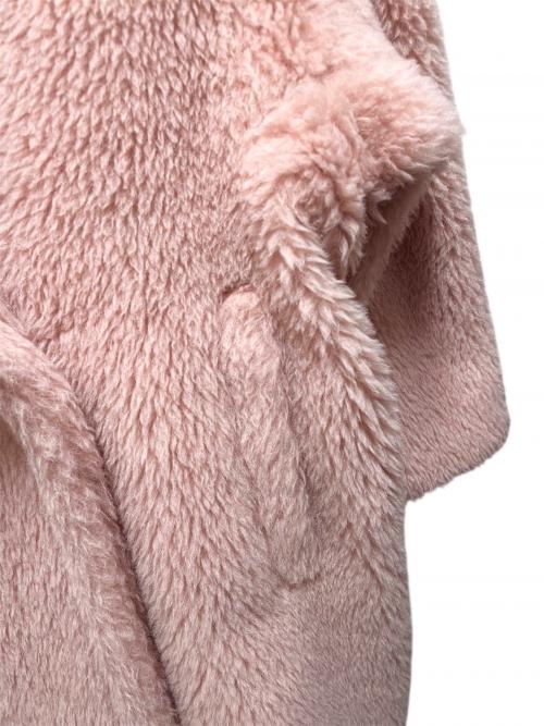 MaxMara（マックスマーラ）MaxMara (マックスマーラ) テディベアコート ピンク サイズ:Sの古着・服飾アイテム