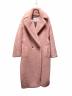 MaxMara（マックスマーラ）の古着「テディベアコート」｜ピンク