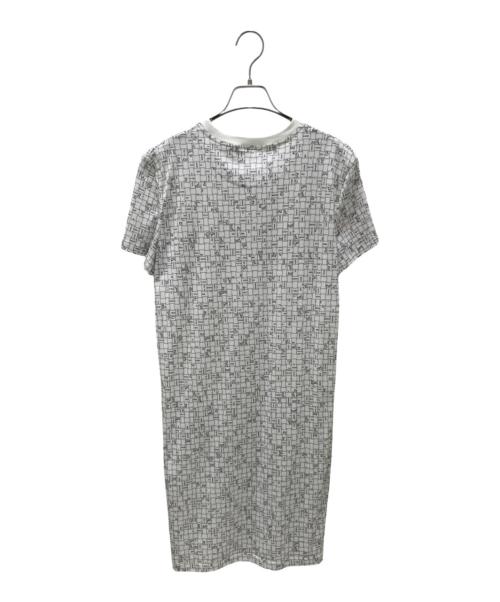 HERMES（エルメス）HERMES (エルメス) ボルデュック ワンピース ホワイト サイズ:40の古着・服飾アイテム