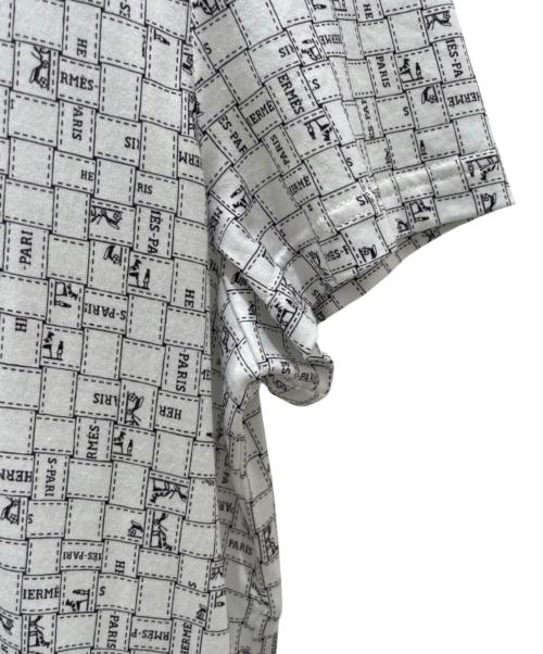 HERMES（エルメス）HERMES (エルメス) ボルデュック ワンピース ホワイト サイズ:40の古着・服飾アイテム