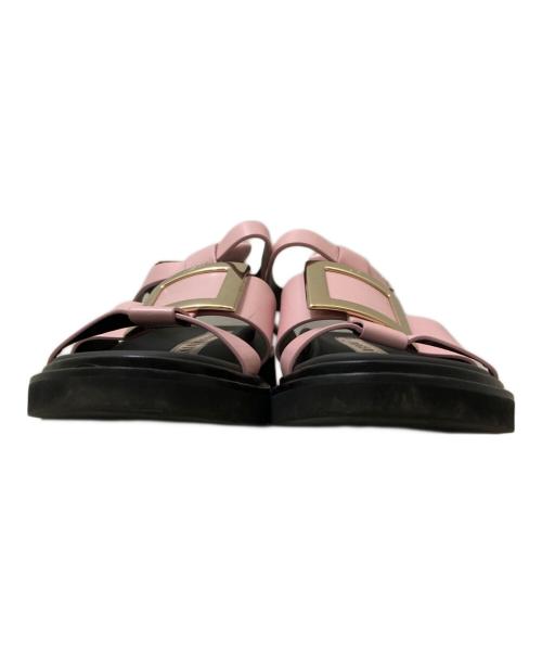 Roger Vivier（ロジェ ヴィヴィエ）Roger Vivier (ロジェ ヴィヴィエ) ヴィヴ レンジャー ピンク サイズ:37の古着・服飾アイテム