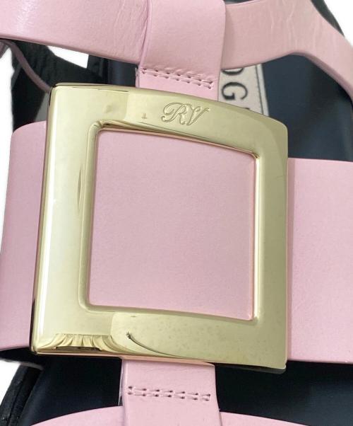 Roger Vivier（ロジェ ヴィヴィエ）Roger Vivier (ロジェ ヴィヴィエ) ヴィヴ レンジャー ピンク サイズ:37の古着・服飾アイテム
