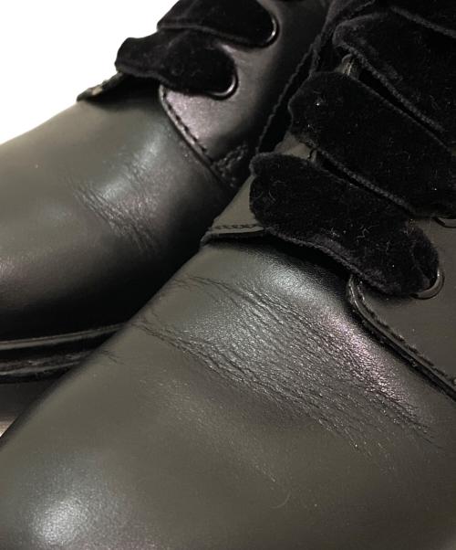 Roger Vivier（ロジェ ヴィヴィエ）Roger Vivier (ロジェ ヴィヴィエ) レースアップブーツ ブラック サイズ:37 1/2の古着・服飾アイテム