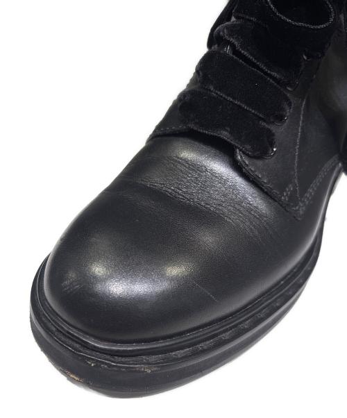 Roger Vivier（ロジェ ヴィヴィエ）Roger Vivier (ロジェ ヴィヴィエ) レースアップブーツ ブラック サイズ:37 1/2の古着・服飾アイテム