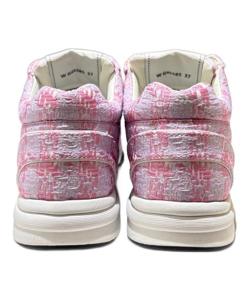 CHANEL（シャネル）CHANEL (シャネル) ココマークファブリックローカットスニーカー ピンク サイズ:37の古着・服飾アイテム