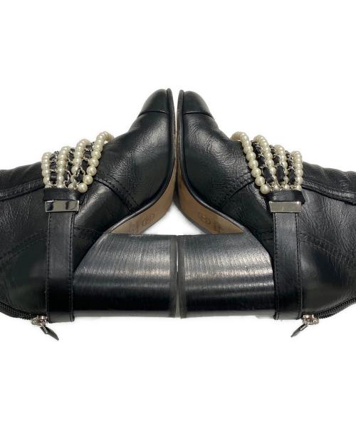 CHANEL（シャネル）CHANEL (シャネル) ショートブーツ　G33932 ブラック サイズ:37Cの古着・服飾アイテム