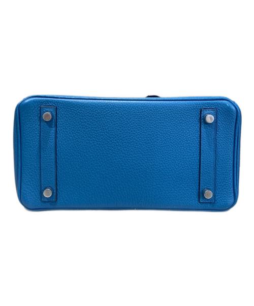 HERMES（エルメス）HERMES (エルメス) バーキン25/シルバー金具/トゴ/X刻印：2016年/ブルー系 サイズ:25の古着・服飾アイテム