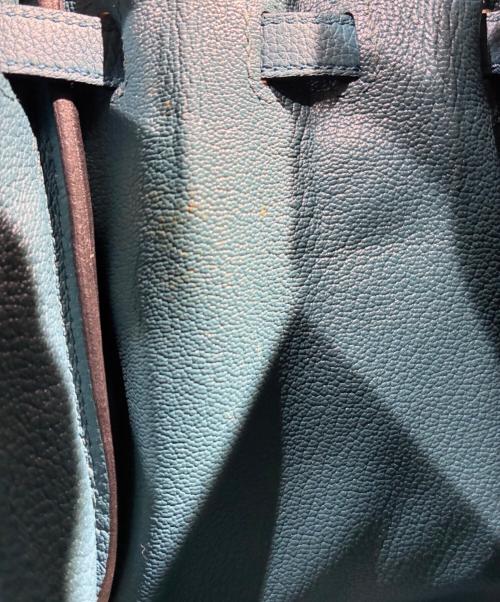 HERMES（エルメス）HERMES (エルメス) バーキン25/シルバー金具/トゴ/X刻印：2016年/ブルー系 サイズ:25の古着・服飾アイテム