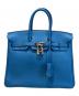 HERMES（エルメス）の古着「バーキン25/シルバー金具/トゴ/X刻印：2016年/ブルー系」