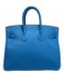HERMES (エルメス) バーキン25/シルバー金具/トゴ/X刻印：2016年/ブルー系 サイズ:25：1800000円