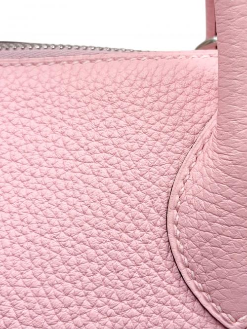 HERMES（エルメス）HERMES (エルメス) Bolide 31 ボリード 31/トリヨンクレマンス/ローズサクラ/U刻印：2022年製造/シルバー金具 ローズサクラ サイズ:31の古着・服飾アイテム