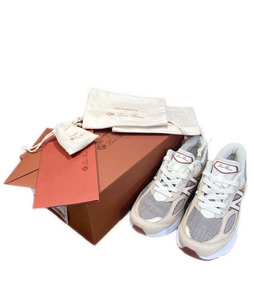 NEW BALANCE（ニューバランス）NEW BALANCE (ニューバランス) LORO PIANA (ロロピアーナ) New Balacne 990V6 Raw Cashew/ローカシュー/スニーカー/靴 ブラウン サイズ:25.0㎝の古着・服飾アイテム
