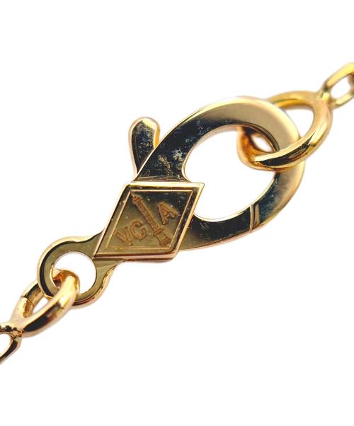 VAN CLEEF & ARPELS（ヴァンクリーフ＆アーペル）Vintage Alhambra Necklace 2023 Holiday Limited Edition Silver Obsidian/ヴィンテージアルハンブラネックレス 2023年 ホリデーコレクション シルバーオブシディアン/VCの古着・服飾アイテム