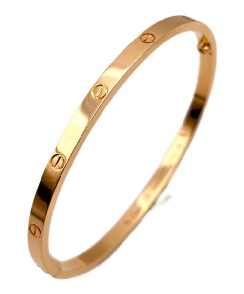 Cartier（カルティエ）Cartier (カルティエ) Love Bracelet Small Model/ラブ ブレスレット SM/B6079017 サイズ:SM/SMALL/スモール/17の古着・服飾アイテム