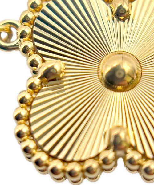 VAN CLEEF & ARPELS（ヴァンクリーフ＆アーペル）VAN CLEEF & ARPELS (ヴァンクリーフ＆アーペル) Vintage Alhambra Necklace guilloché K18YG/ヴィンテージアルハンブラネックレス ギヨシェ/VCARP4KL00 サイズ:ヴィンテージの古着・服飾アイテム