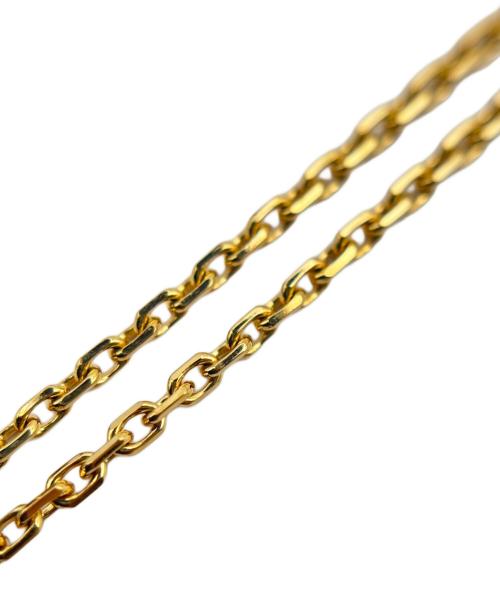 VAN CLEEF & ARPELS（ヴァンクリーフ＆アーペル）VAN CLEEF & ARPELS (ヴァンクリーフ＆アーペル) Vintage Alhambra Necklace guilloché K18YG/ヴィンテージアルハンブラネックレス ギヨシェ/VCARP4KL00 サイズ:ヴィンテージの古着・服飾アイテム