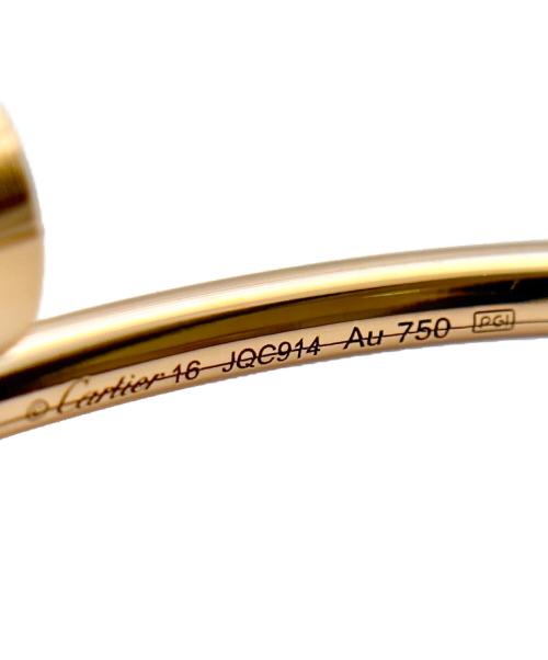 Cartier（カルティエ）Cartier (カルティエ) JUSTE UN CLOU BRACELET SM/ジュスト アン クル ブレスレット SM/B6062517 サイズ:SM/SMALL/スモール/16の古着・服飾アイテム