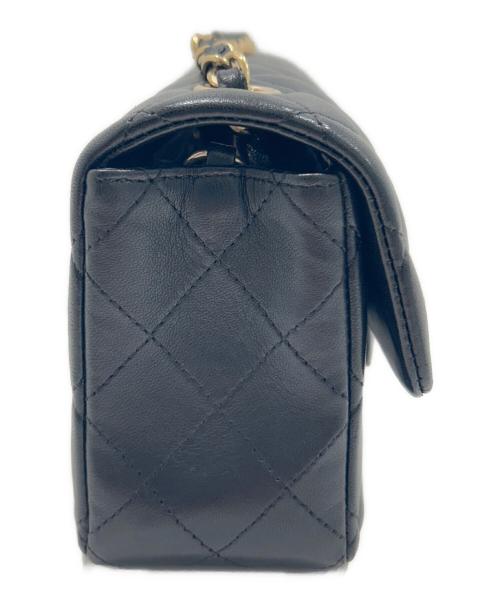 CHANEL（シャネル）CHANEL (シャネル) ミニマトラッセ ブラック サイズ:ミニ/20/miniの古着・服飾アイテム