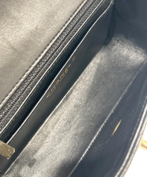 CHANEL（シャネル）CHANEL (シャネル) ミニマトラッセ ブラック サイズ:ミニ/20/miniの古着・服飾アイテム