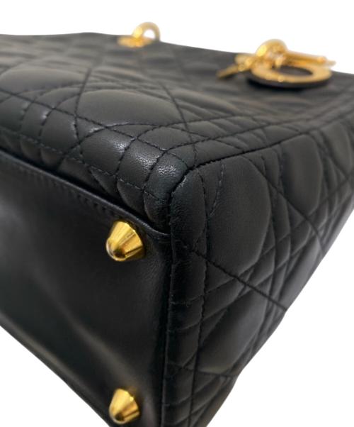 Christian Dior（クリスチャン ディオール）Christian Dior (クリスチャン ディオール) レディディオール ラージ ブラック サイズ:L/ラージの古着・服飾アイテム