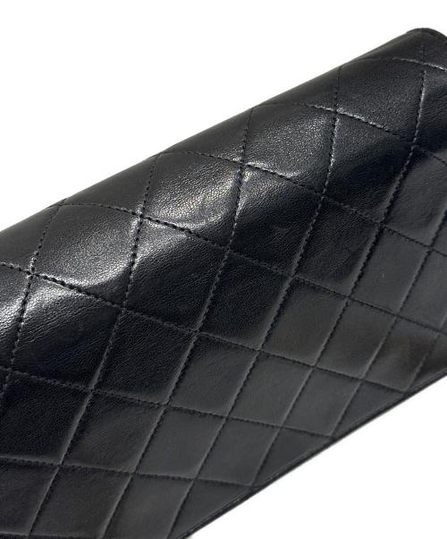 CHANEL（シャネル）CHANEL (シャネル) マトラッセ　プッシュロックチェーンショルダーバッグ ブラックの古着・服飾アイテム