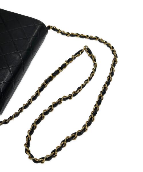 CHANEL（シャネル）CHANEL (シャネル) マトラッセ　プッシュロックチェーンショルダーバッグ ブラックの古着・服飾アイテム