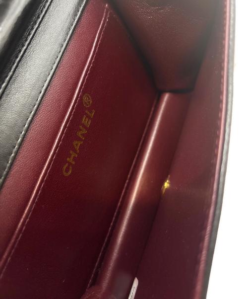 CHANEL（シャネル）CHANEL (シャネル) マトラッセ　プッシュロックチェーンショルダーバッグ ブラックの古着・服飾アイテム