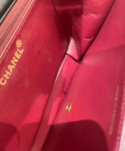 CHANEL（シャネル）CHANEL (シャネル) プッシュロックチェーンショルダーバッグ ブラックの古着・服飾アイテム