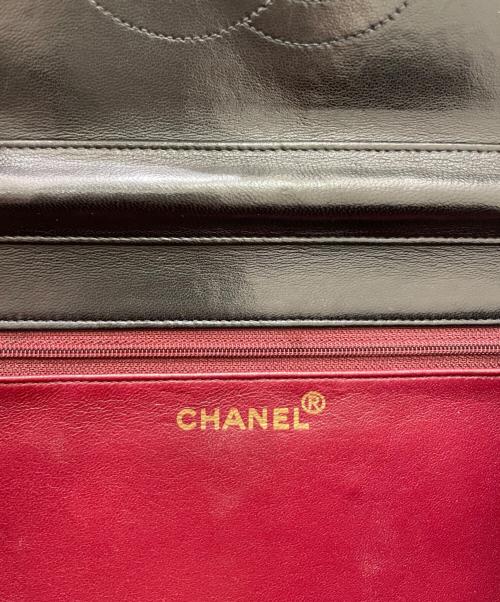 CHANEL（シャネル）CHANEL (シャネル) プッシュロックチェーンショルダーバッグ ブラックの古着・服飾アイテム