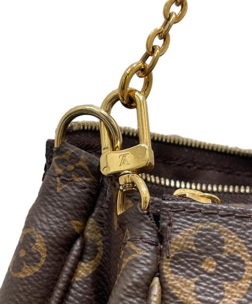 LOUIS VUITTON（ルイ ヴィトン）LOUIS VUITTON (ルイ ヴィトン) ミュルティ ポシェット アクセソワール/ショルダーバッグ カーキの古着・服飾アイテム