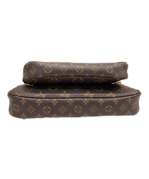 LOUIS VUITTON（ルイ ヴィトン）LOUIS VUITTON (ルイ ヴィトン) ミュルティ ポシェット アクセソワール/ショルダーバッグ カーキの古着・服飾アイテム