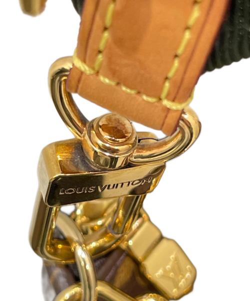 LOUIS VUITTON（ルイ ヴィトン）LOUIS VUITTON (ルイ ヴィトン) ミュルティ ポシェット アクセソワール/ショルダーバッグ カーキの古着・服飾アイテム