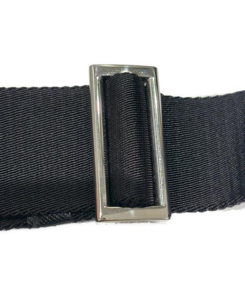 PRADA（プラダ）PRADA (プラダ) サフィアーノレザー ショルダーバッグ ブラックの古着・服飾アイテム