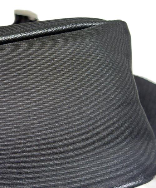PRADA（プラダ）PRADA (プラダ) サフィアーノレザー ショルダーバッグ ブラックの古着・服飾アイテム