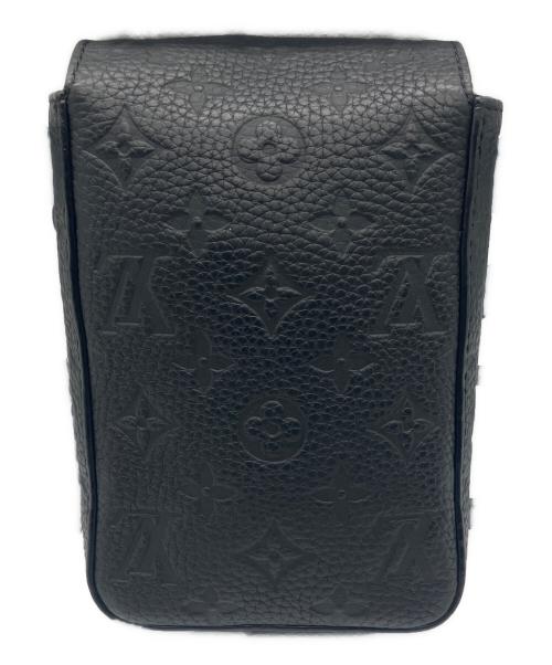 LOUIS VUITTON（ルイ ヴィトン）LOUIS VUITTON (ルイ ヴィトン) M81524 ヴェルティカルウエアラブルウォレット/RFID対応品 ブラックの古着・服飾アイテム