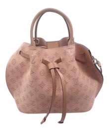 LOUIS VUITTON（ルイ ヴィトン）の古着「ジロラッタ/モノグラムマヒナ/2WAYショルダーバッグ」｜ピンク