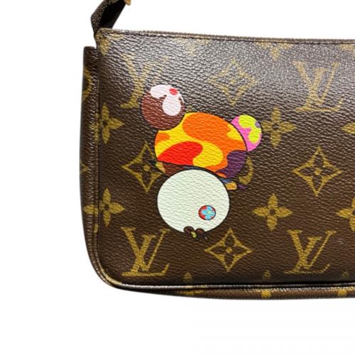 LOUIS VUITTON（ルイ ヴィトン）LOUIS VUITTON (ルイ ヴィトン) ポシェット/アクセソワールモノグラム/パンダ/M51981 サイズ:-の古着・服飾アイテム