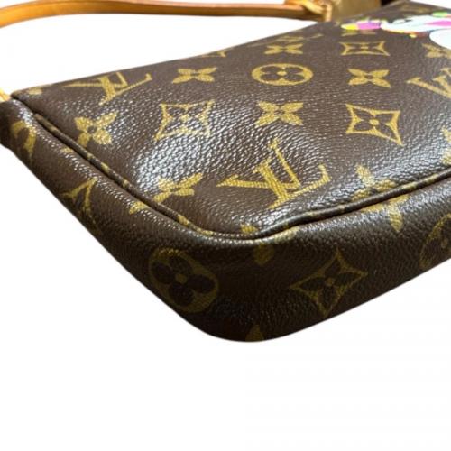 LOUIS VUITTON（ルイ ヴィトン）LOUIS VUITTON (ルイ ヴィトン) ポシェット/アクセソワールモノグラム/パンダ/M51981 サイズ:-の古着・服飾アイテム