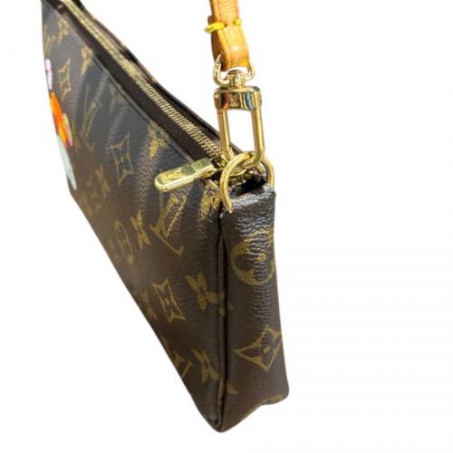LOUIS VUITTON（ルイ ヴィトン）LOUIS VUITTON (ルイ ヴィトン) ポシェット/アクセソワールモノグラム/パンダ/M51981 サイズ:-の古着・服飾アイテム