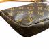 中古・古着 LOUIS VUITTON (ルイ ヴィトン) ポシェット/アクセソワールモノグラム/パンダ/M51981 サイズ:-：200000円