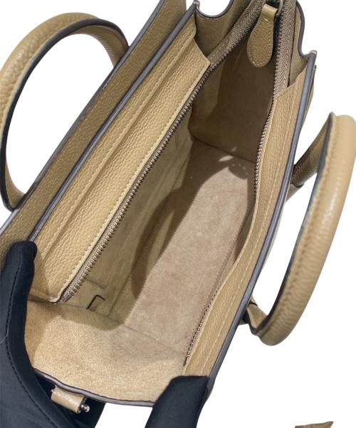 CELINE（セリーヌ）CELINE (セリーヌ) ラゲージ ナノショッパー ベージュ サイズ:ナノの古着・服飾アイテム