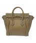 CELINE (セリーヌ) ラゲージ ナノショッパー ベージュ サイズ:ナノ：195000円