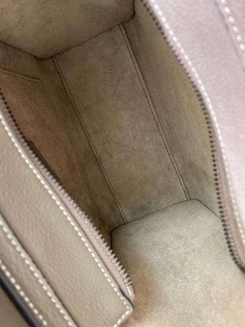 CELINE（セリーヌ）CELINE (セリーヌ) ラゲージ ナノショッパー グレージュ サイズ:ナノの古着・服飾アイテム